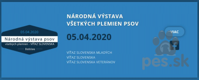 Národná výstava všetkých plemien psov - Bratislava