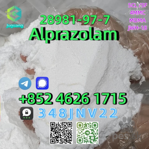 Jazvečíky, CAS:28981-97-7(alp/xanax)  Alprazolam